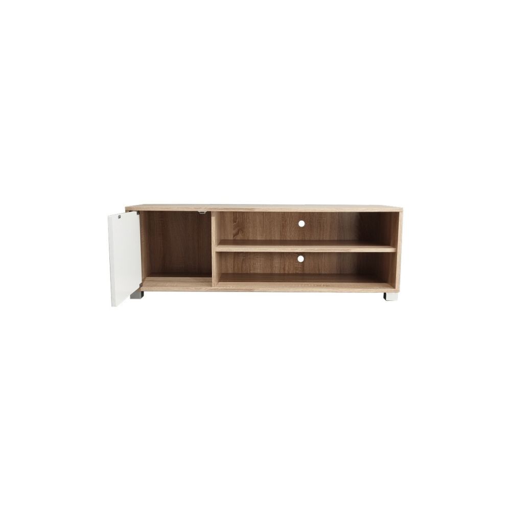 Mueble de TV en Melamina Cambria-Blanco