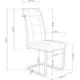Pack de 4 Sillas Tapizadas para Salón