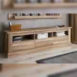Mueble Mesa TV,Mesa de televisión 3 Puertas y 3 Estantes